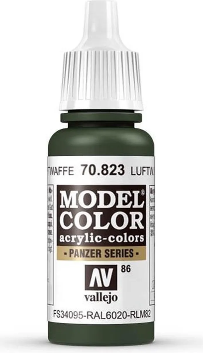 Vallejo Model Color Luftwaffe Camouflage Green Acrylverf 17ml