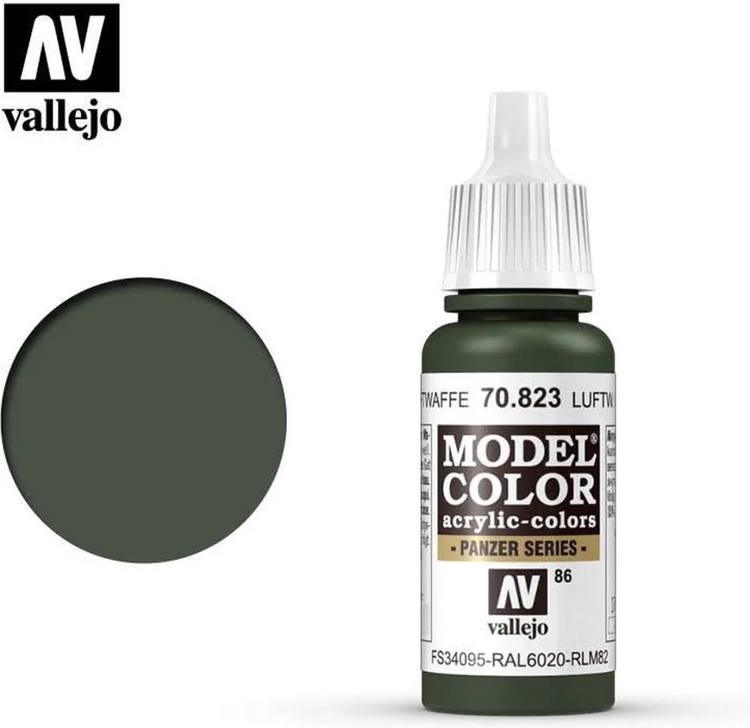 Vallejo Model Color Luftwaffe Camouflage Green Acrylverf 17ml