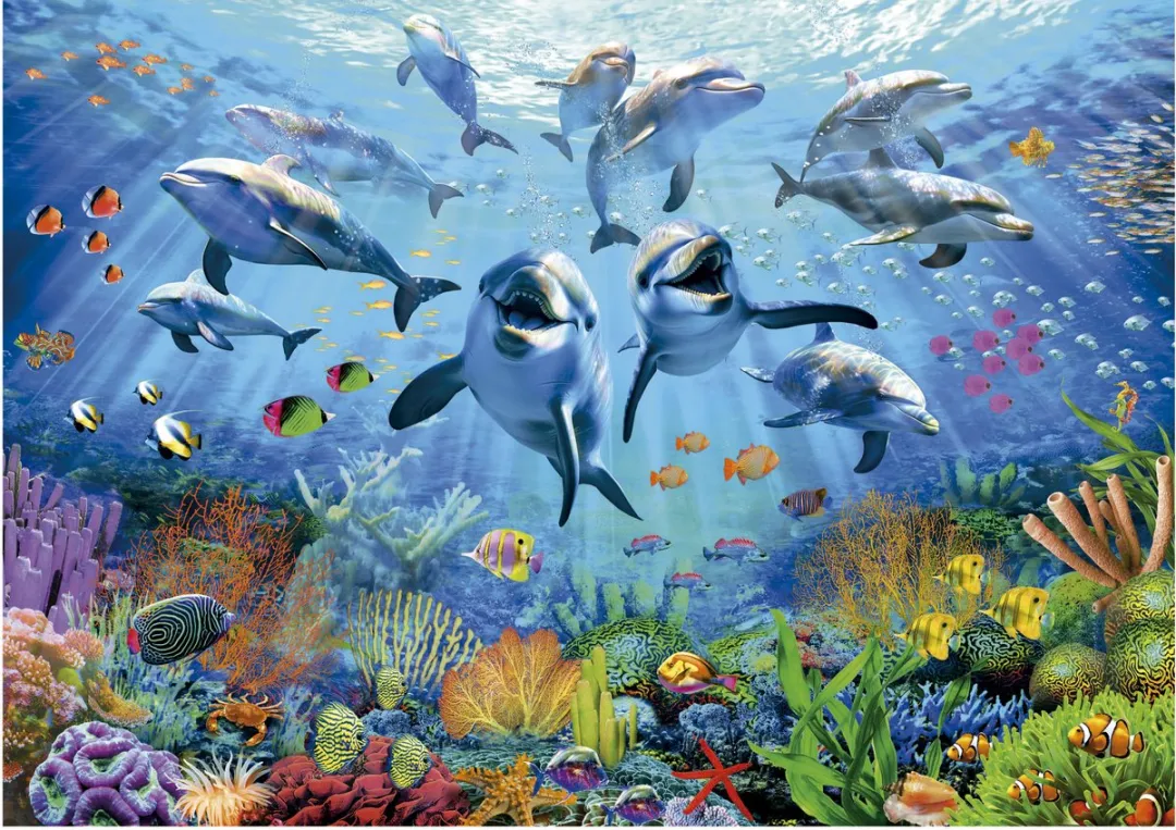 Educa Party under the Sea Puzzel 500 Stuks - Multicolor