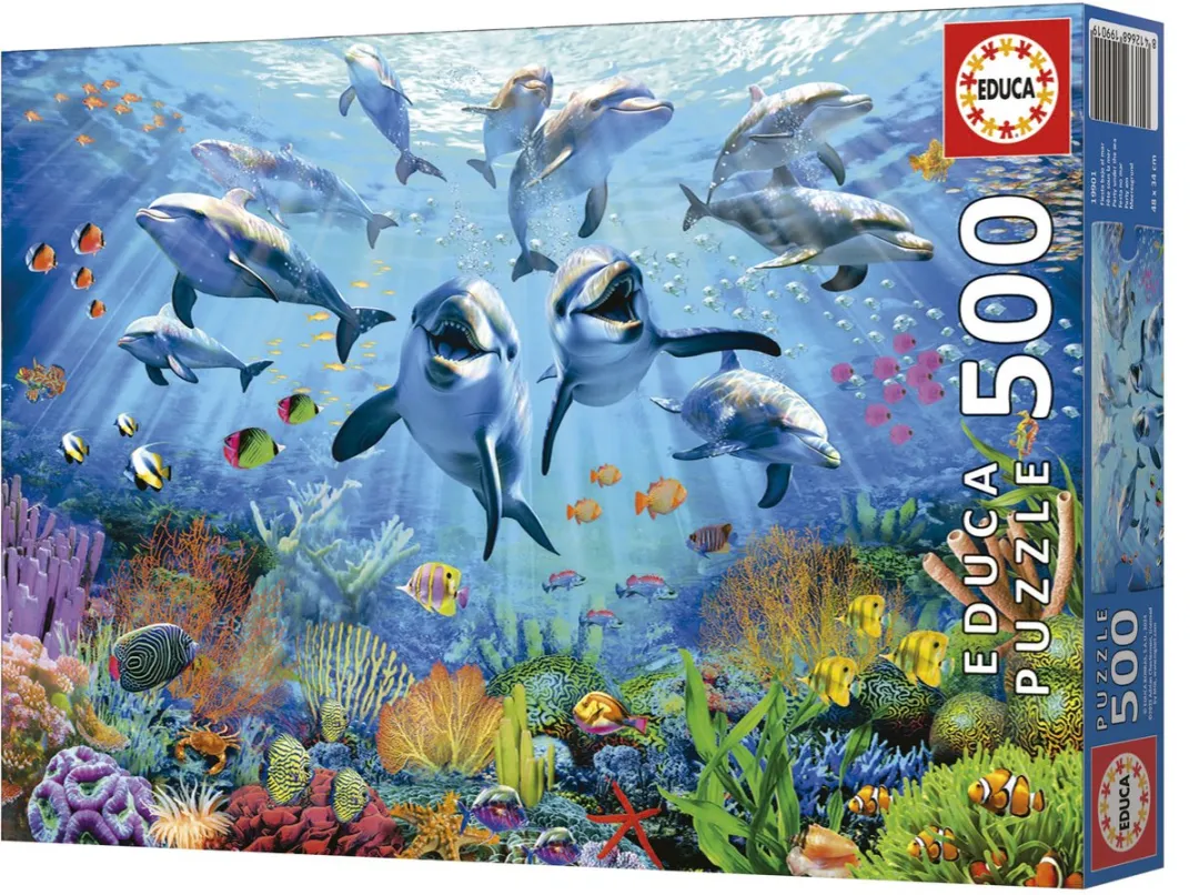 Educa Party under the Sea Puzzel 500 Stuks - Multicolor