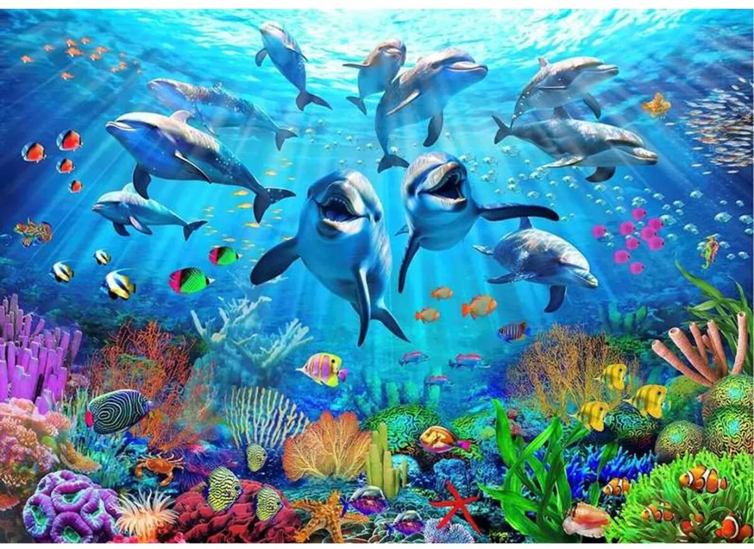 Educa Party under the Sea Puzzel 500 Stuks - Multicolor
