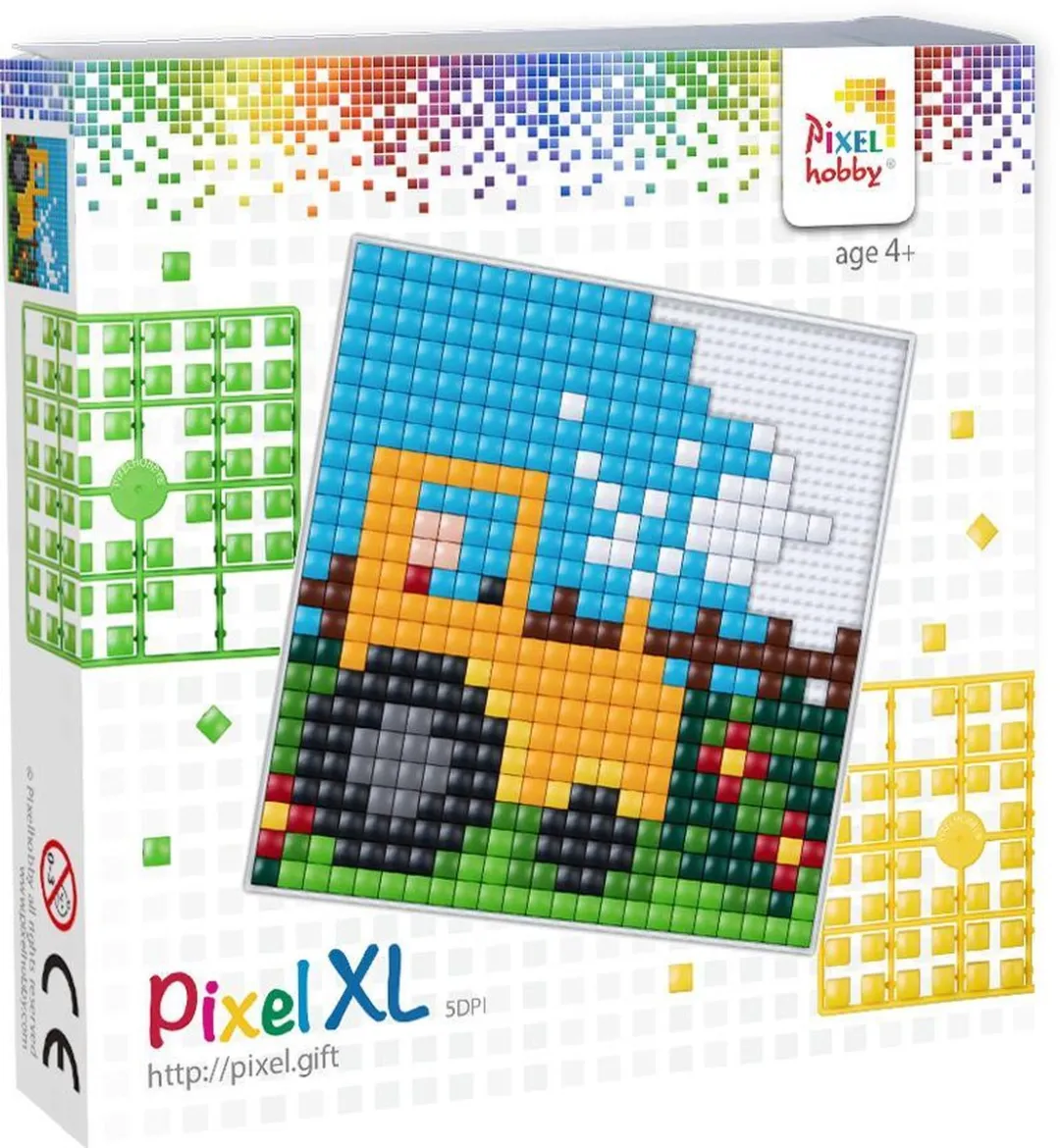 PixelHobby Pixel XL Set Tractor Meerkleurig - 3 Stuks