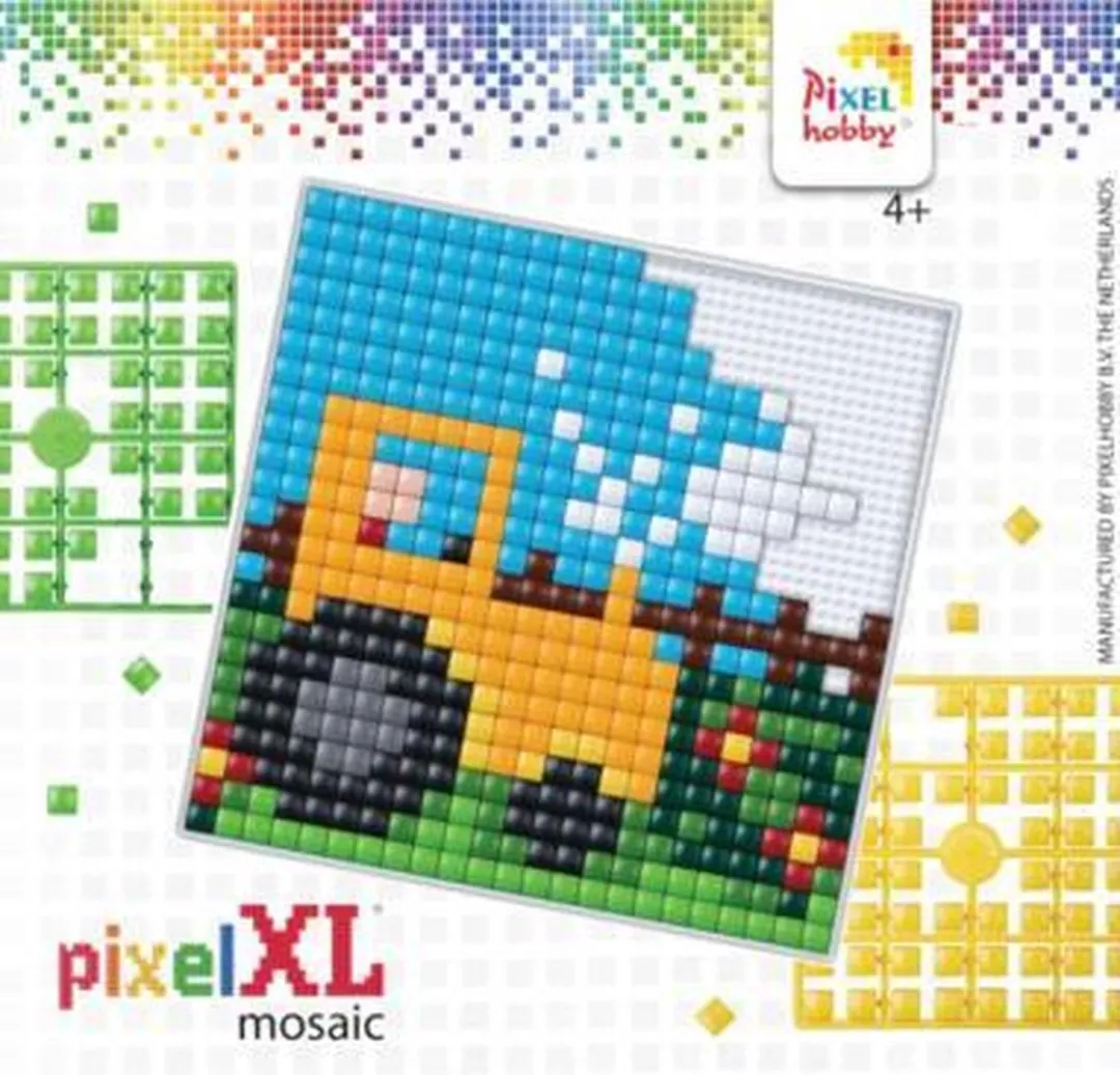 PixelHobby Pixel XL Set Tractor Meerkleurig - 3 Stuks