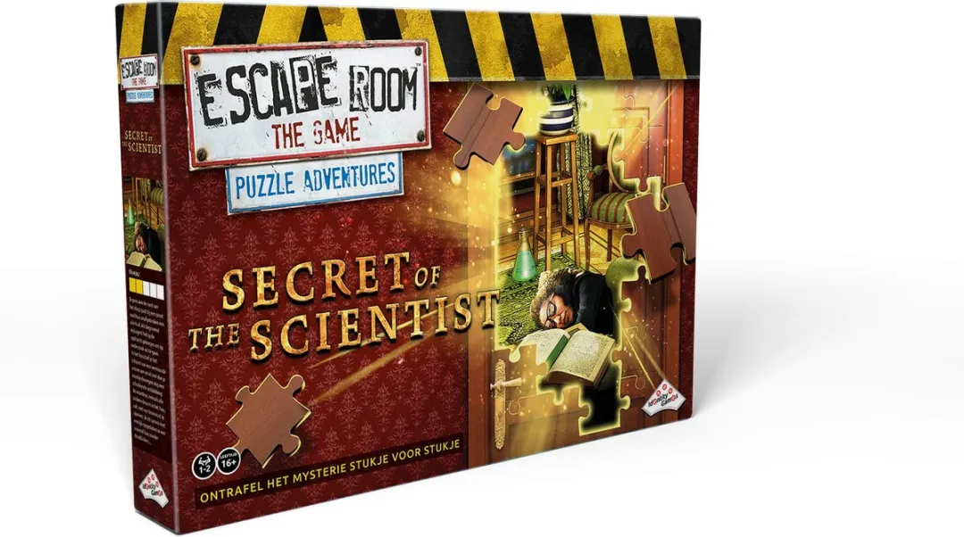 Identity Games Escape Room The Game Puzzle Adventures Secret of the Scientist - 12 Stuks - afbeelding 6 van 6