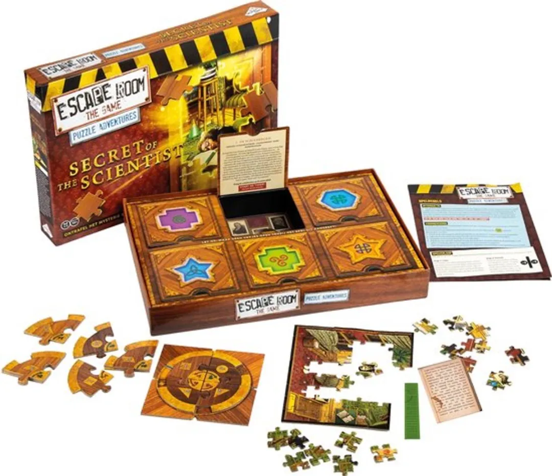 Identity Games Escape Room The Game Puzzle Adventures Secret of the Scientist - 12 Stuks