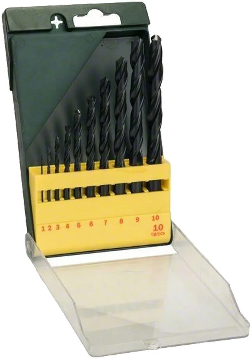 Bosch HSS-R Metaalboren Set 10-delig
