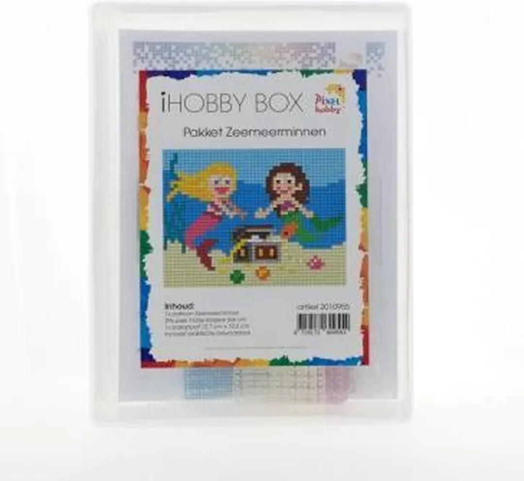 Pixelhobby Classic Zeemeerminnen 10x12cm - 3 Stuks