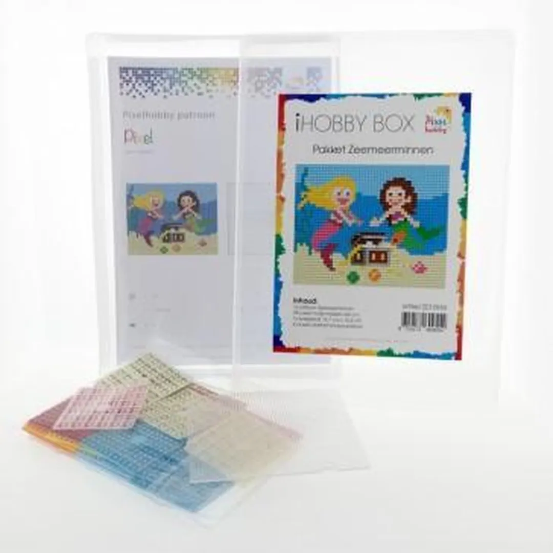Pixelhobby Classic Zeemeerminnen 10x12cm - 3 Stuks
