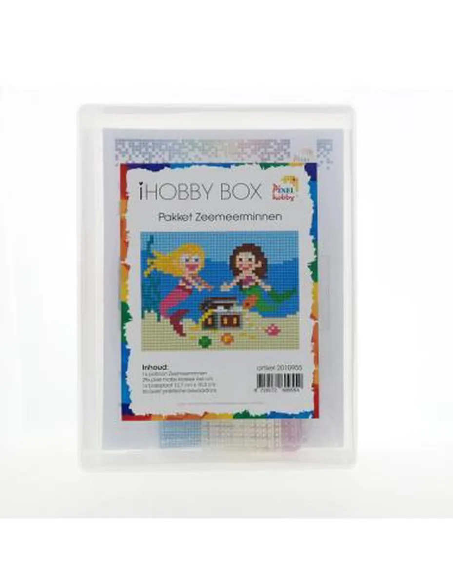 Pixelhobby Classic Zeemeerminnen 10x12cm - 3 Stuks