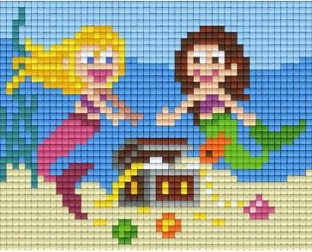 Pixelhobby Classic Zeemeerminnen 10x12cm