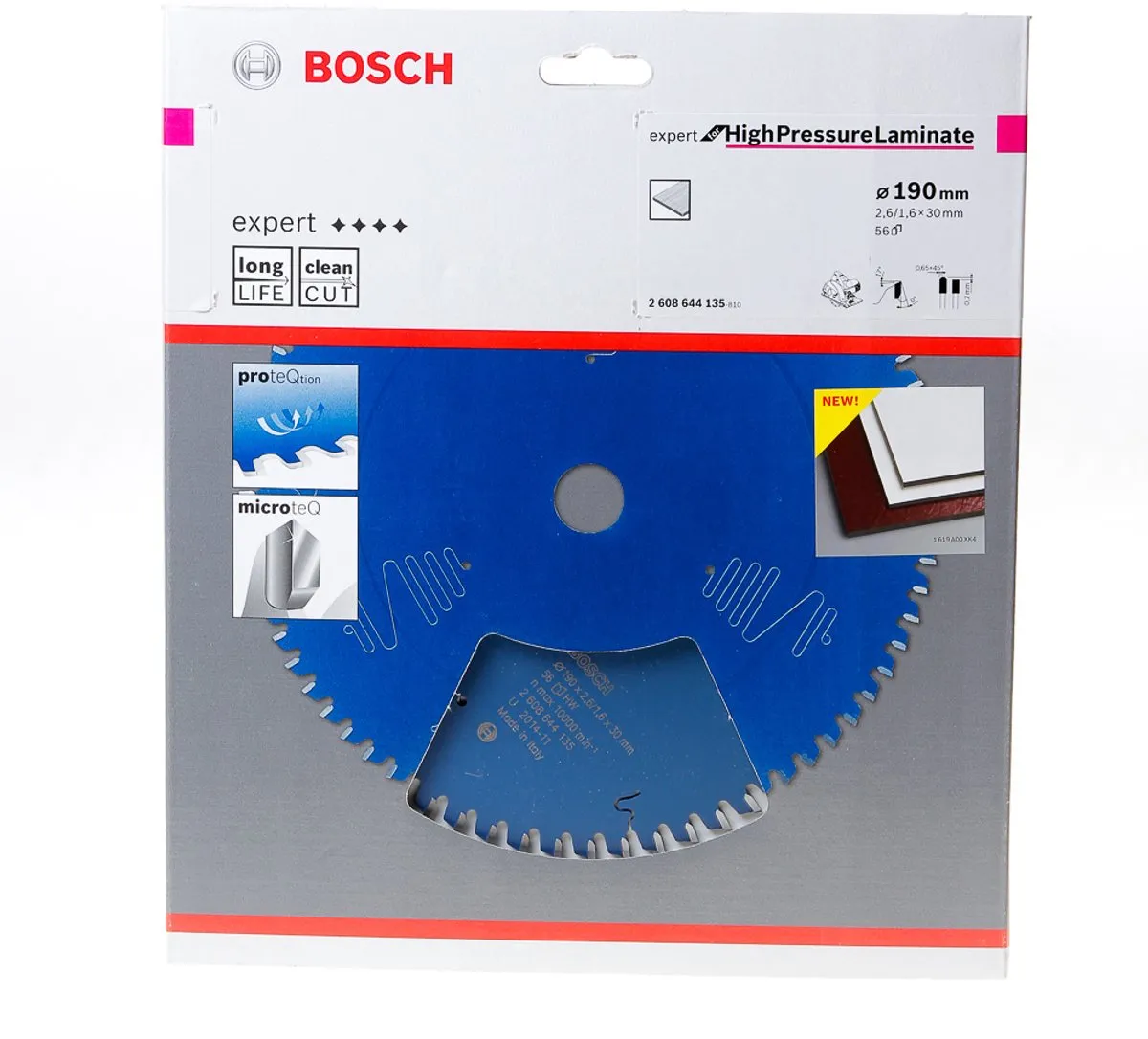 Bosch Expert Cirkelzaagblad 190mm 56 Tanden - Laminaat - afbeelding 6 van 6
