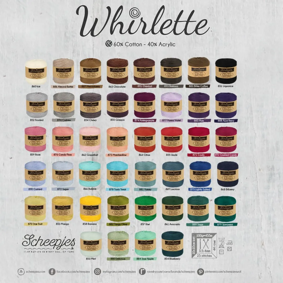 Scheepjes Whirlette 100g - Bilberry