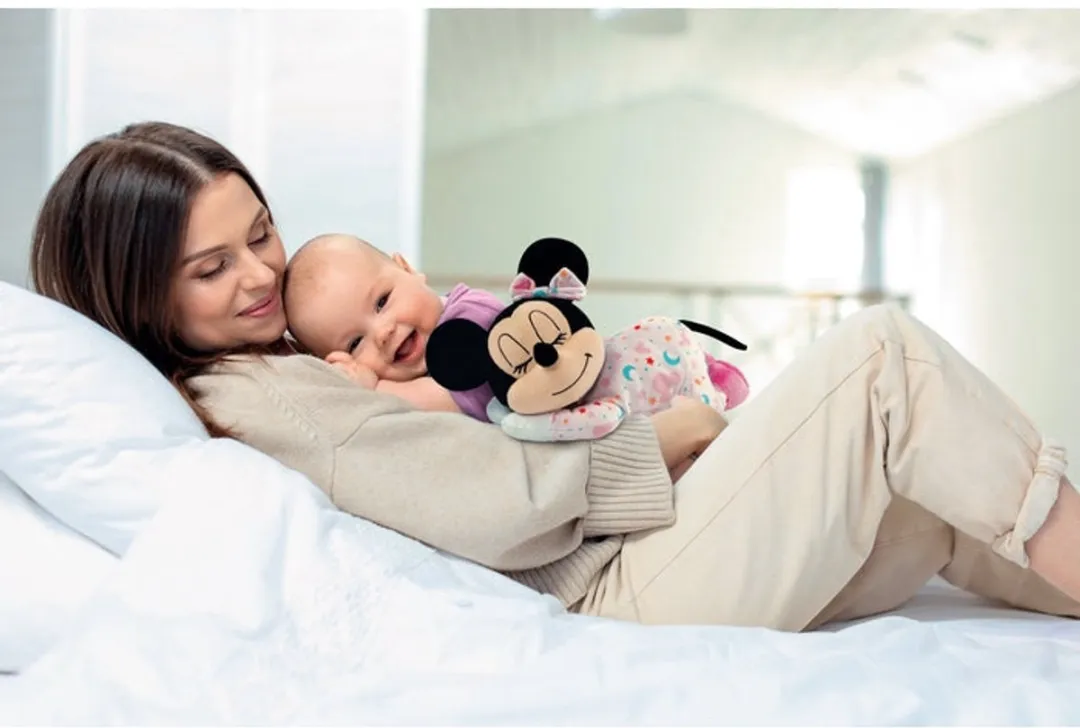 Clementoni Disney Baby Minnie Mouse Interactieve Knuffel - Licht & Geluid - afbeelding 4 van 5