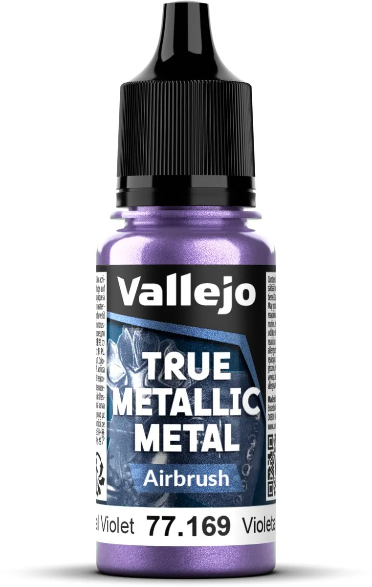 Vallejo Hobbyverf Acryl True Metallic Metal Airbrush Hemels Violet 18ml