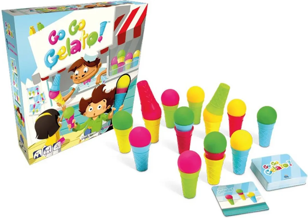Geronimo Games Go Go Gelato Bordspel 00451 - 2-4 Spelers - Veelkleurig