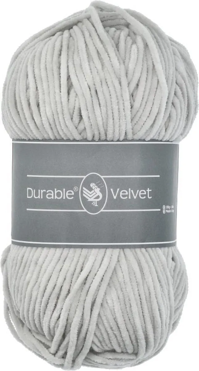 Durable Velvet Chenille Garen 415 Chateau Grey - afbeelding 6 van 6