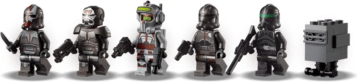 LEGO Star Wars The Bad Batch Aanvalsshuttle 75314 - 969 Stukken