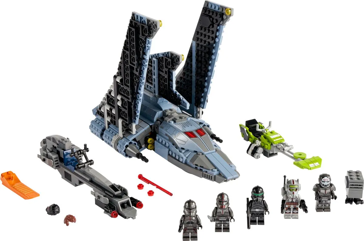 LEGO Star Wars The Bad Batch Aanvalsshuttle 75314 - 969 Stukken - afbeelding 6 van 6