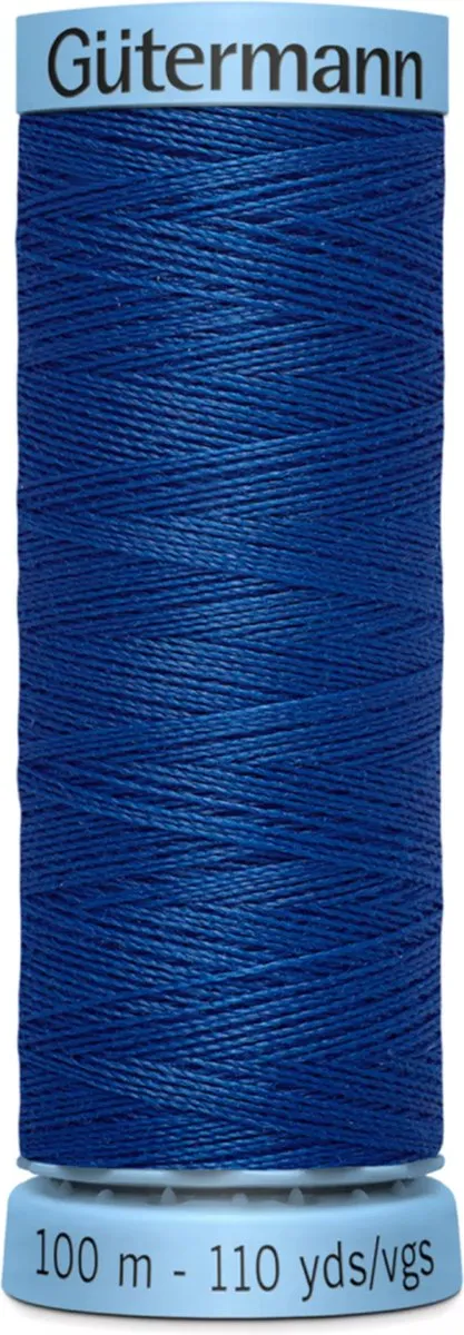 Gutermann Zijde Garen 100m - Zwart/Grijs/Wit