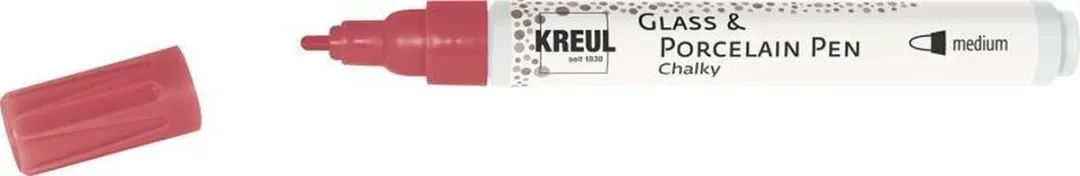 Kreul Porseleinstift Chalky Cozy Red