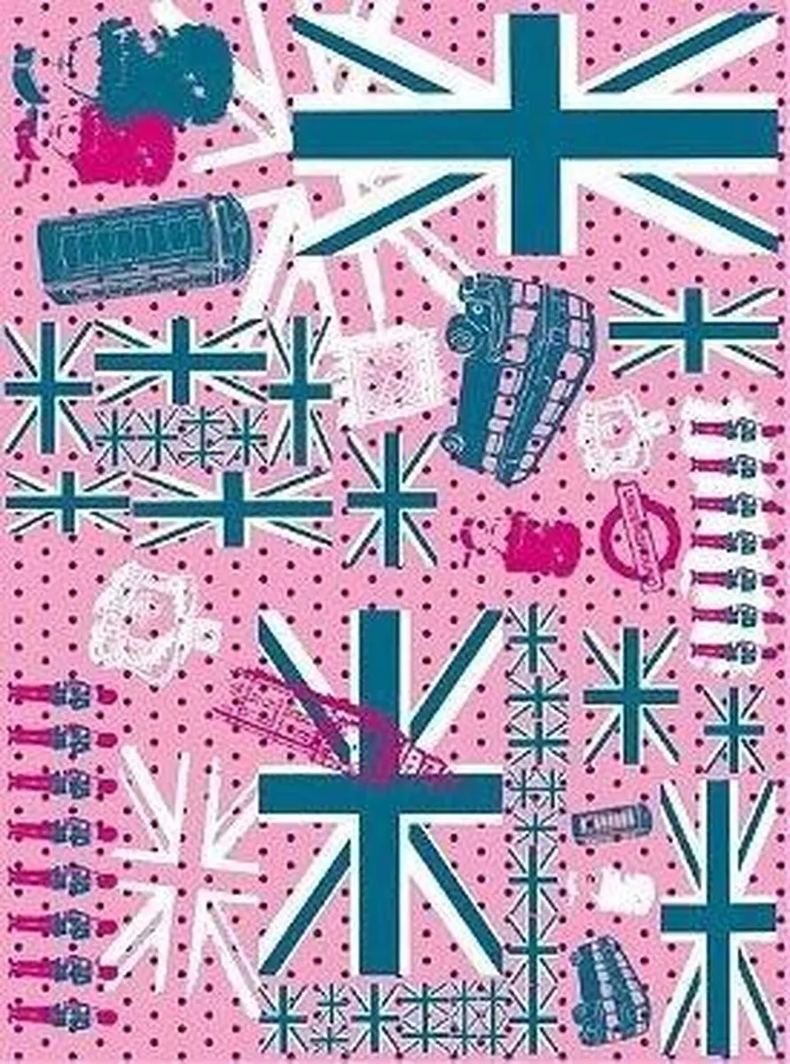 Decopatch Papier English Pink 580