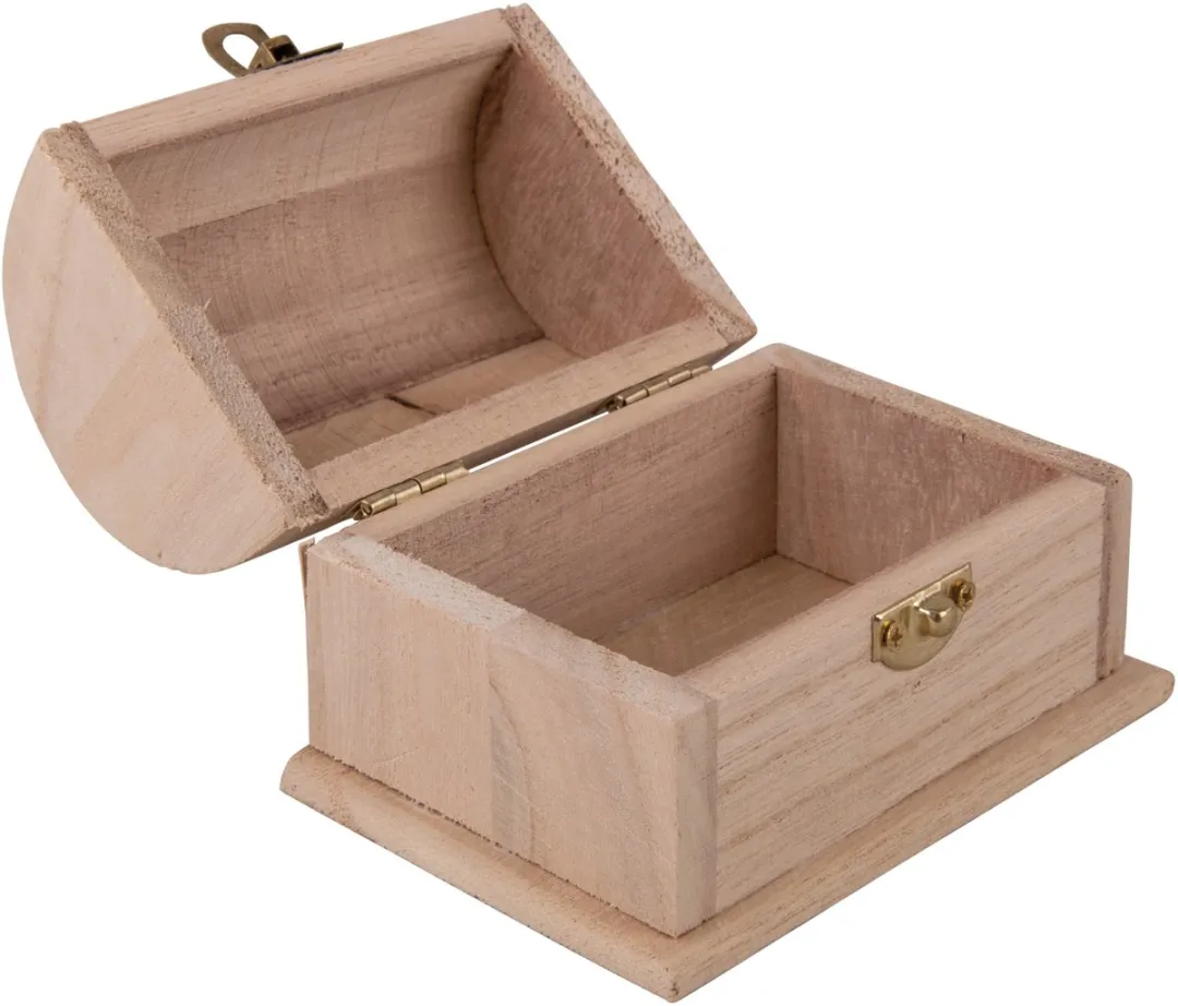 Rayher Houten Kistje Lichtbruin 2x - 10x6x6cm