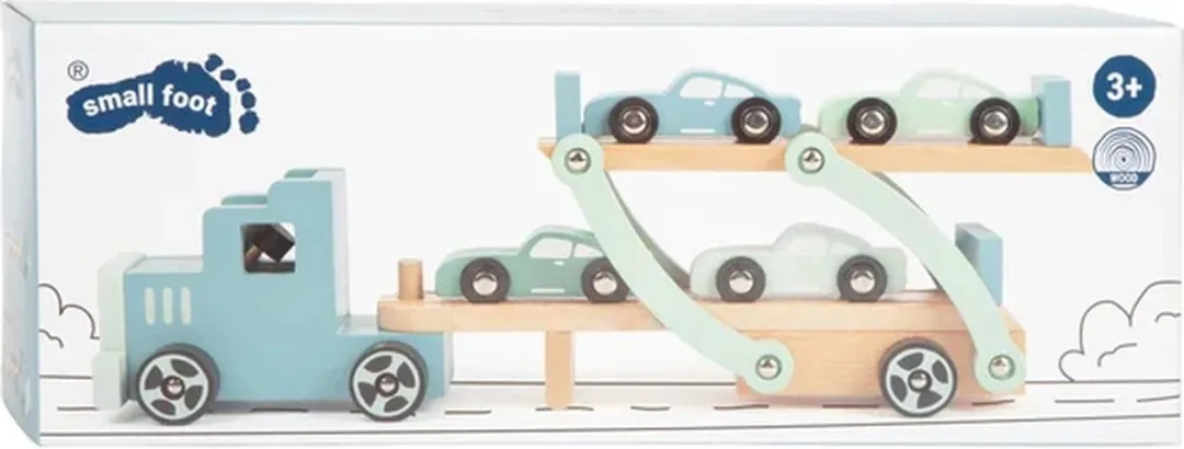 Small Foot Vrachtwagen Transporter Chicago Multicolor - 9 Auto's