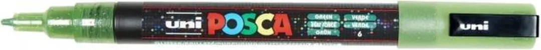 Posca Uni Posca Verfmarker 1433892 - Glitter Lichtgroen