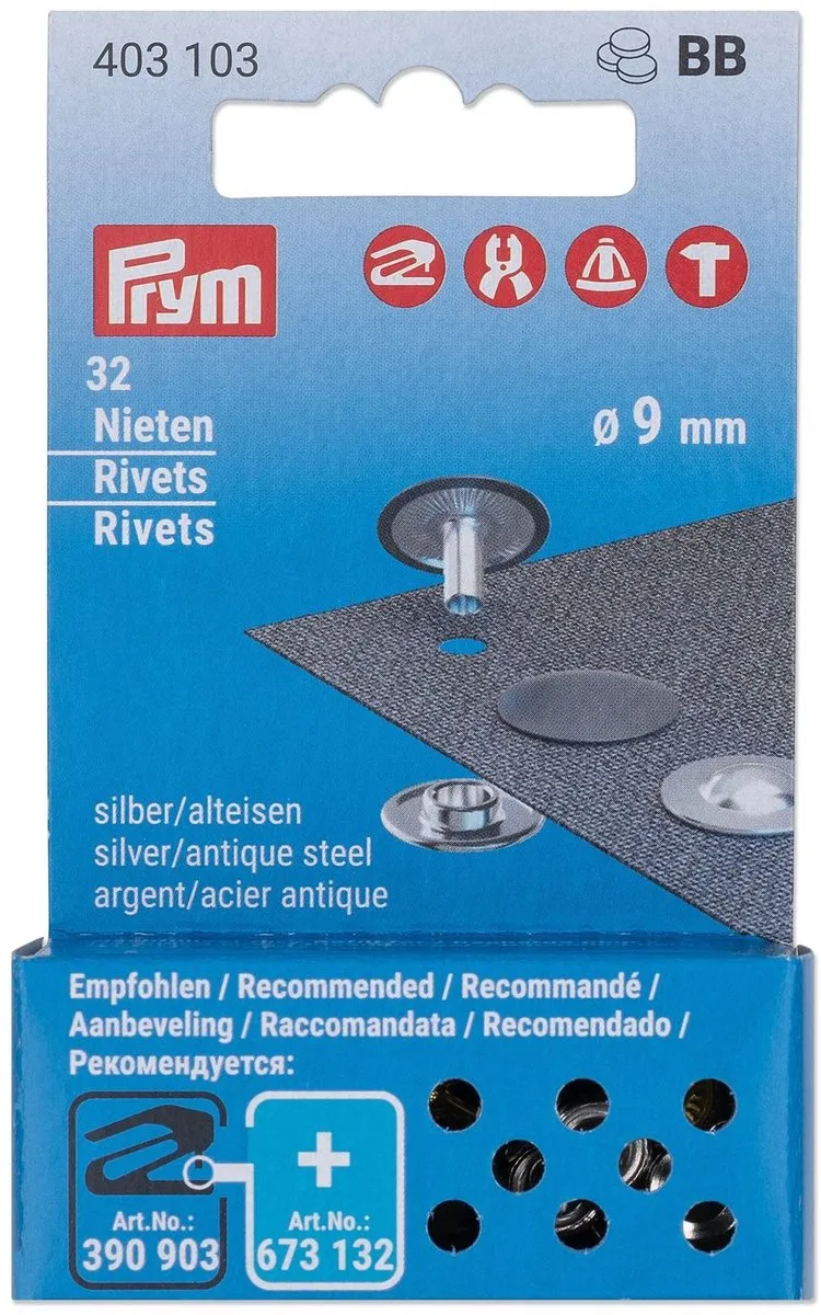 Prym Navul Siernieten MS 9mm