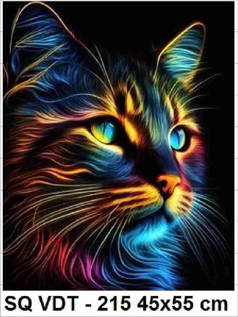 VDTOYS Diamond Painting VDT215 Groot - 45x55cm - Dieren 97