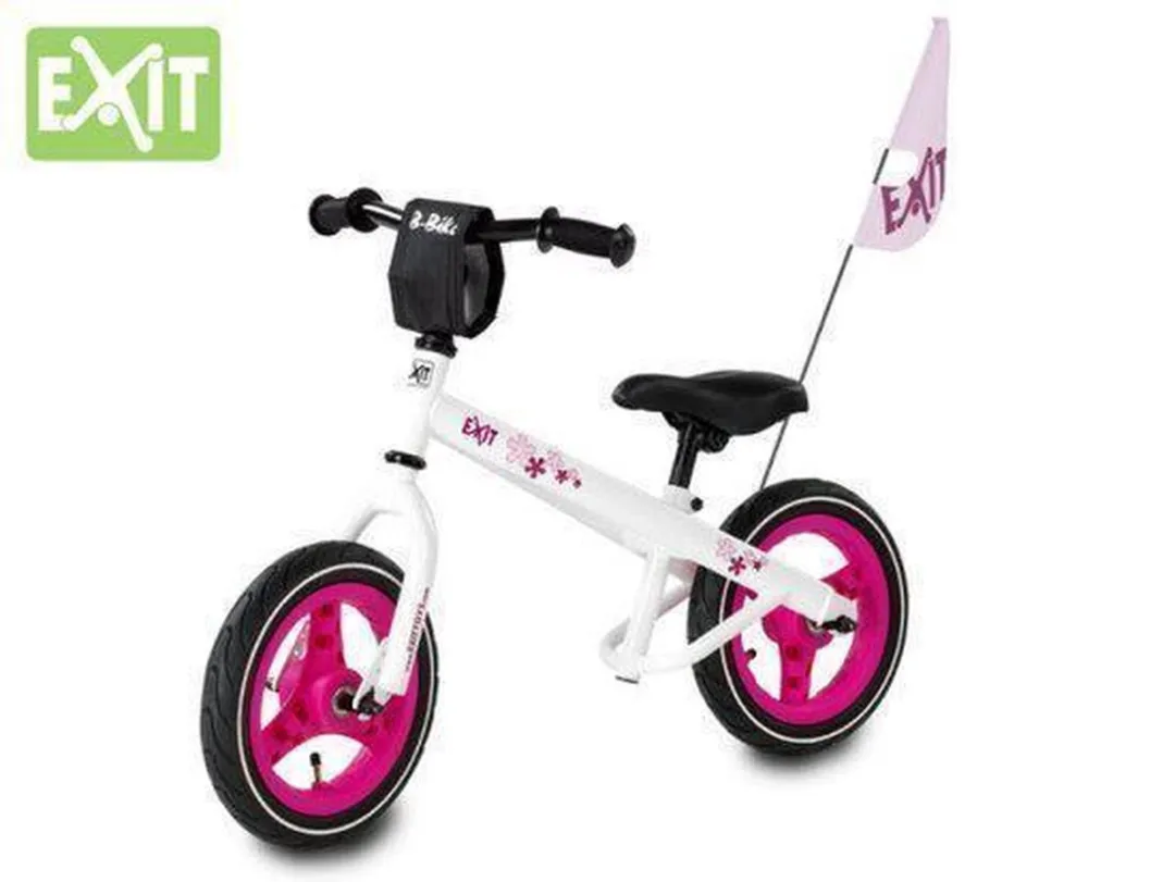 EXIT Toys B-bike Lady Loopfiets 12 Inch - Roze