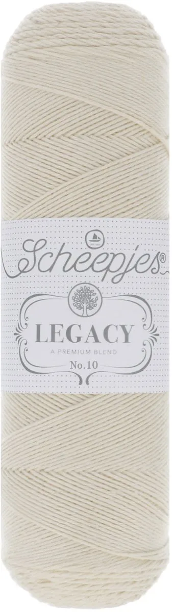 Scheepjes Legacy Katoen nr. 10 Ecru