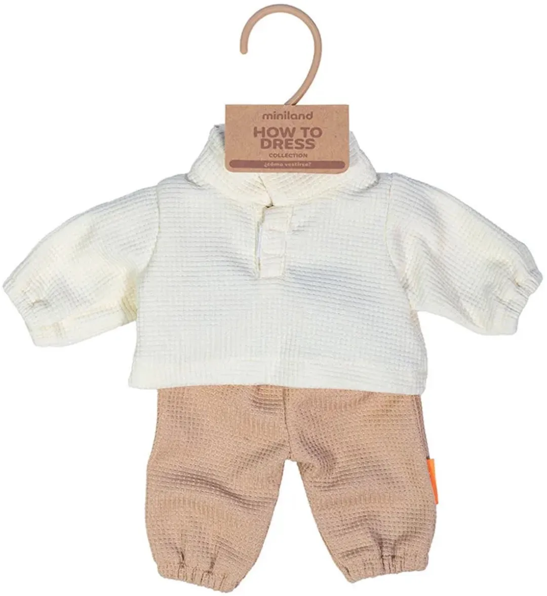 Miniland Poppenkleding Sweater & Broek 38cm - Multicolor