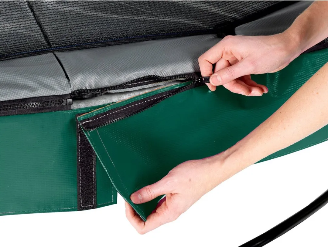 EXIT Elegant Trampoline 305cm - Groen - Economy Veiligheidsnet - afbeelding 6 van 6
