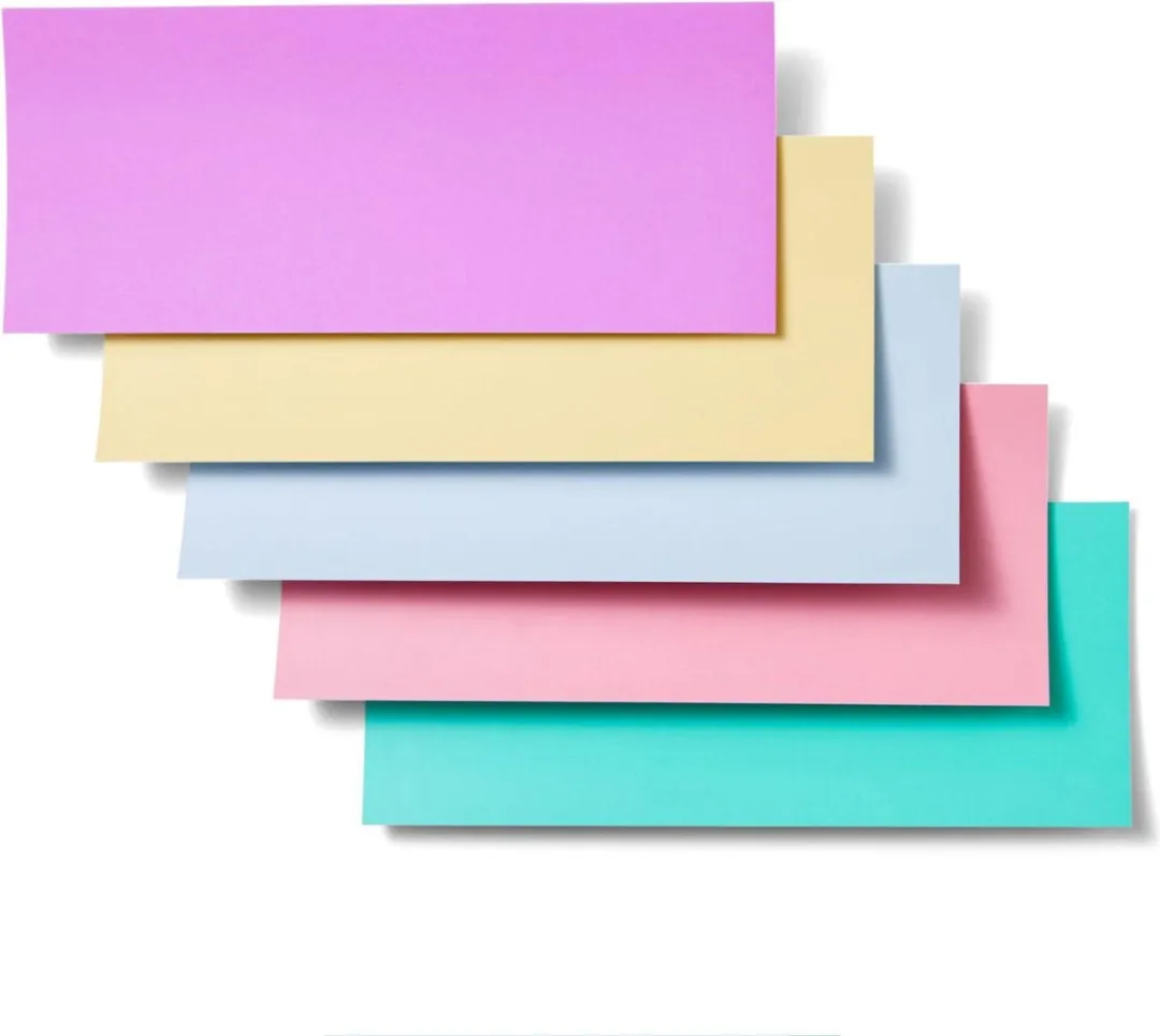 Cricut Joy Smart Stickerkaart 14x33cm - Pastels - 10 Vellen