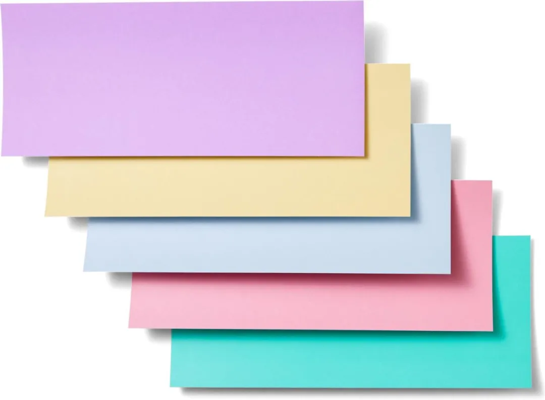 Cricut Joy Smart Stickerkaart 14x33cm - Pastels - 10 Vellen