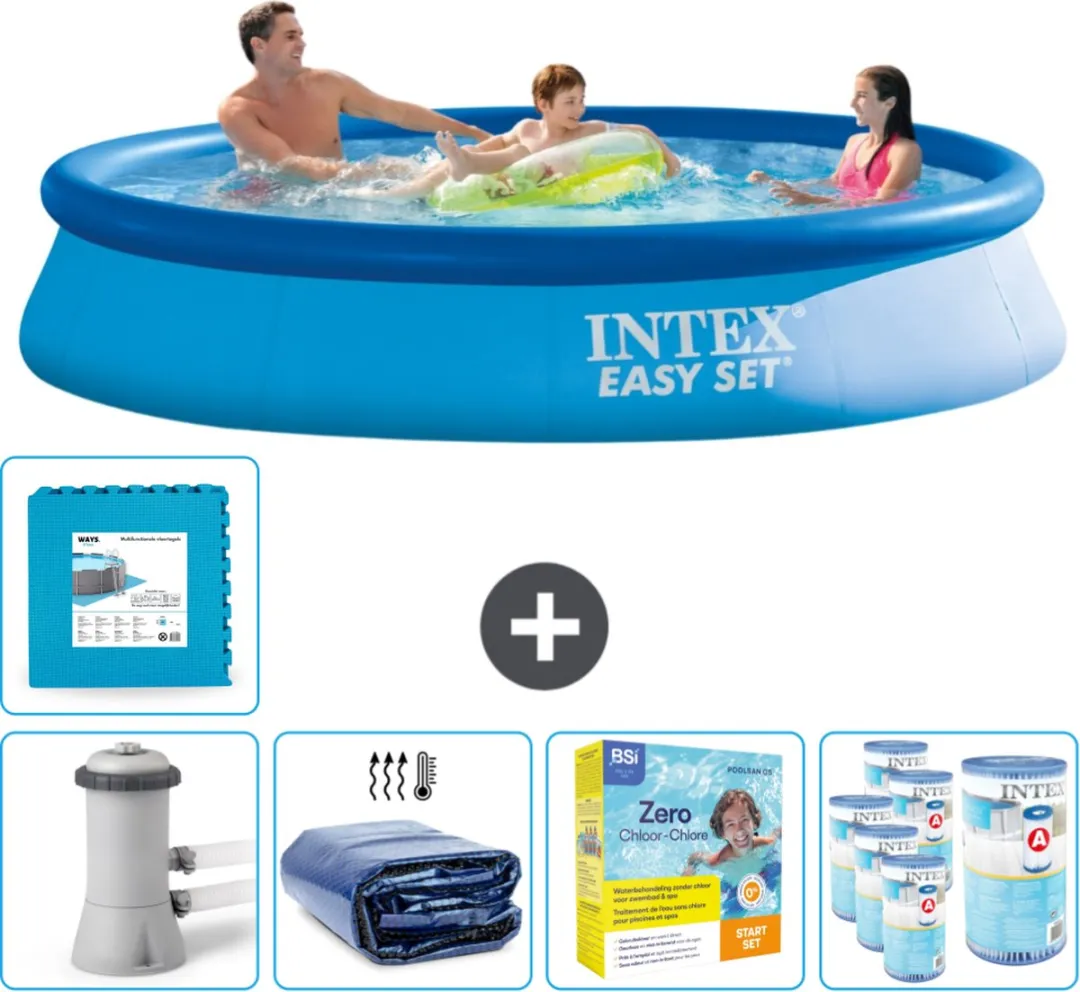 Intex Easy Set Zwembad 366x76cm - Blauw - 5621L