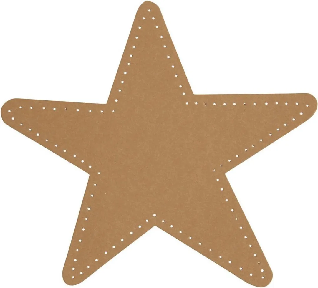 Creativ Company Faux Leather Ster 12x10cm