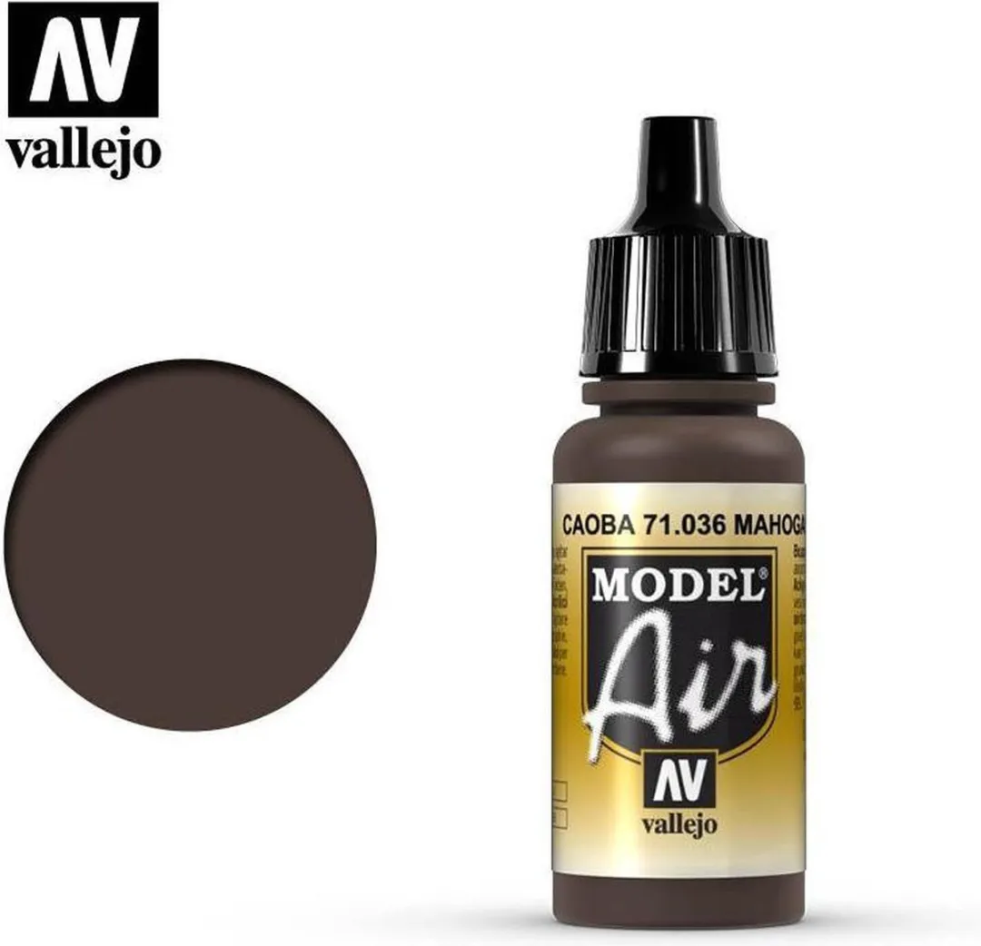 Vallejo Model Air Mahagony Acrylverf 17ml