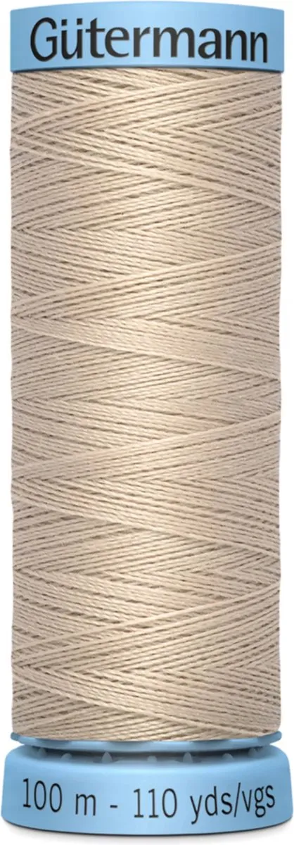 Gutermann Zijde Garen 100m - Zwart/Grijs/Wit