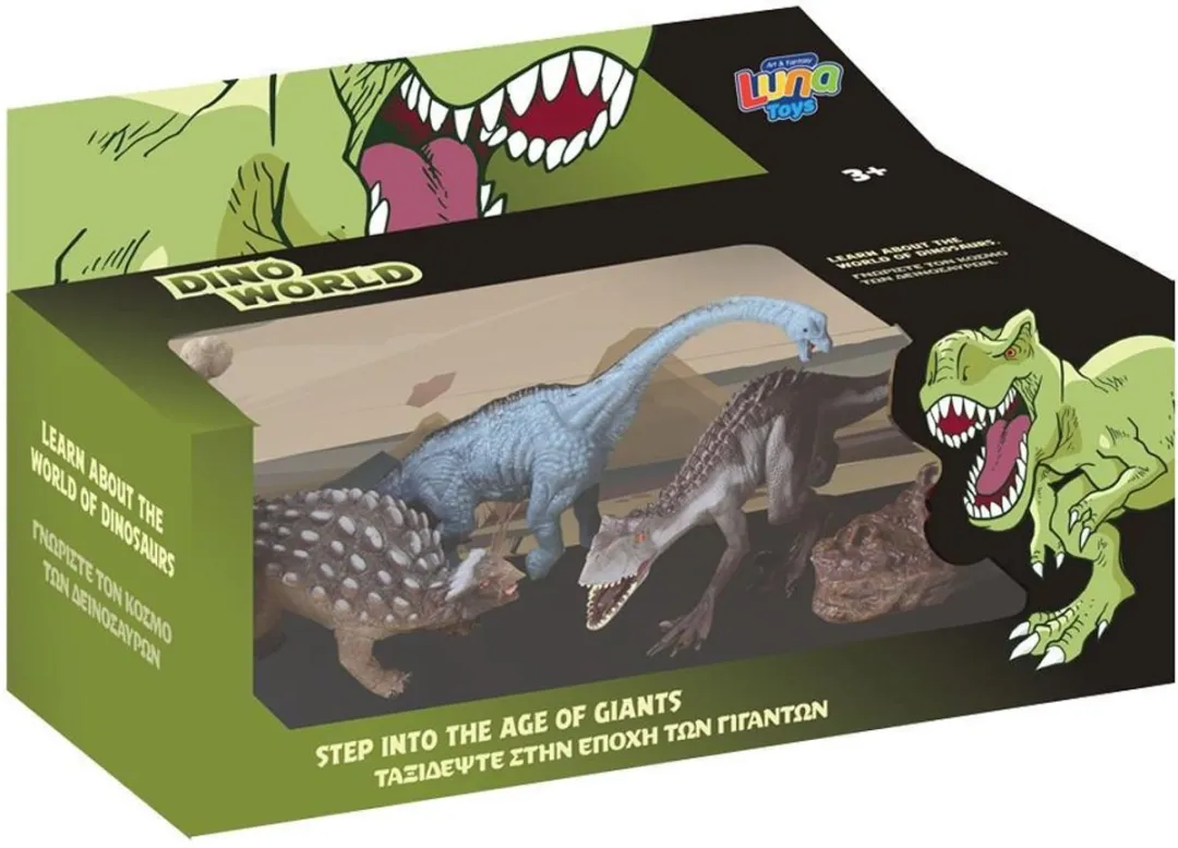 LUNA TOYS Dinosaurus Set