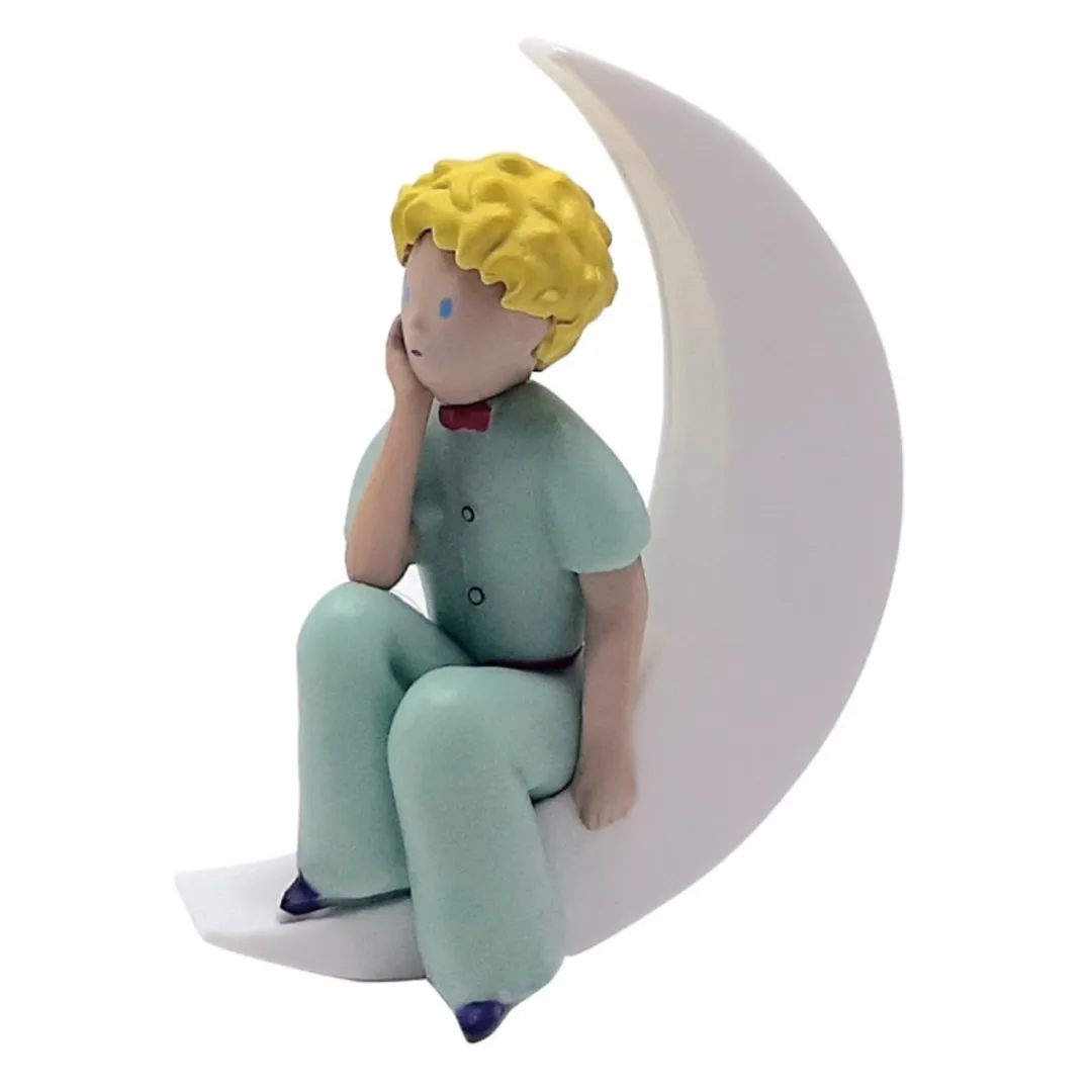 Plastoy The Little Prince Zittend Op De Maan Figuur