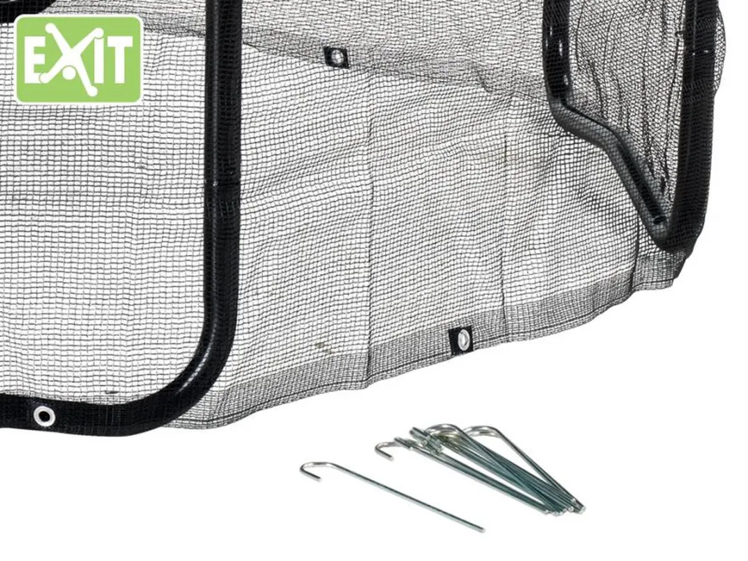 EXIT Toys Trampoline Framenet Ø457cm - Zwart