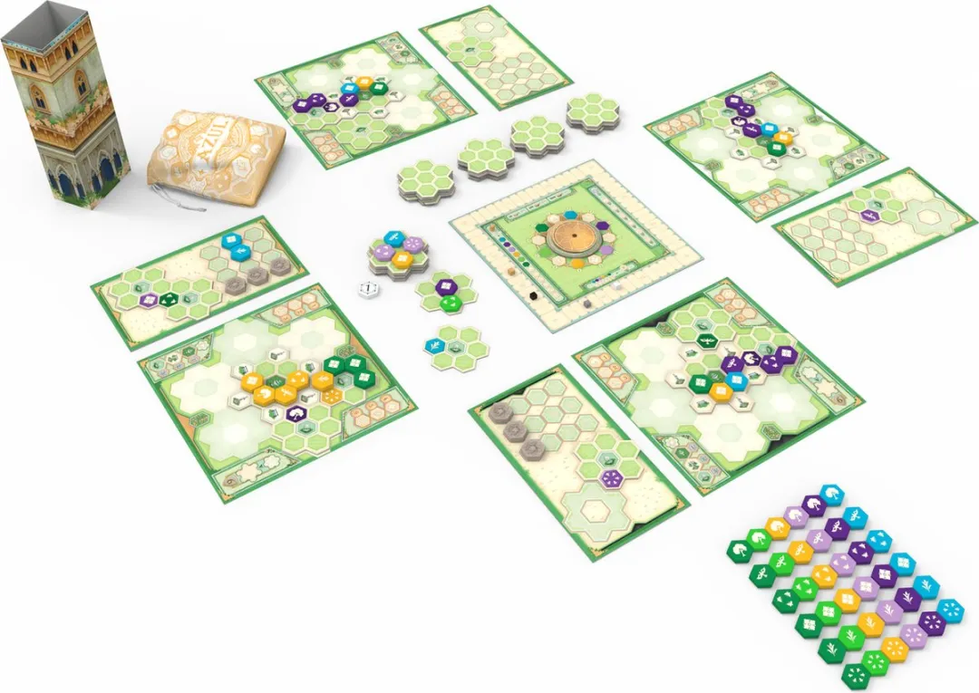 Next Move Games Azul Tuin van de Koningin - Bordspel 2-4 Spelers