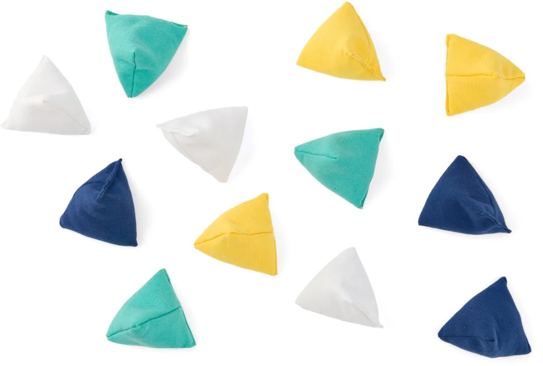 BS Toys Trigo Ringwerpspel GA546 - 12 Stuks - Meerkleurig