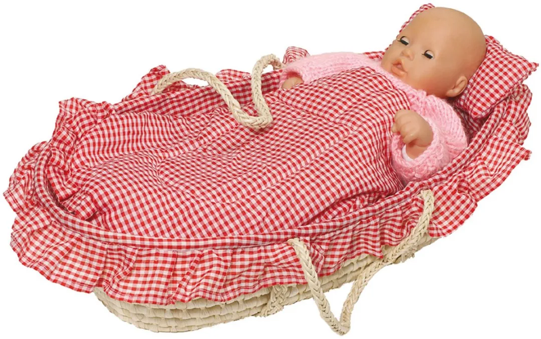 Goki Poppenmandje 15252 - Rood