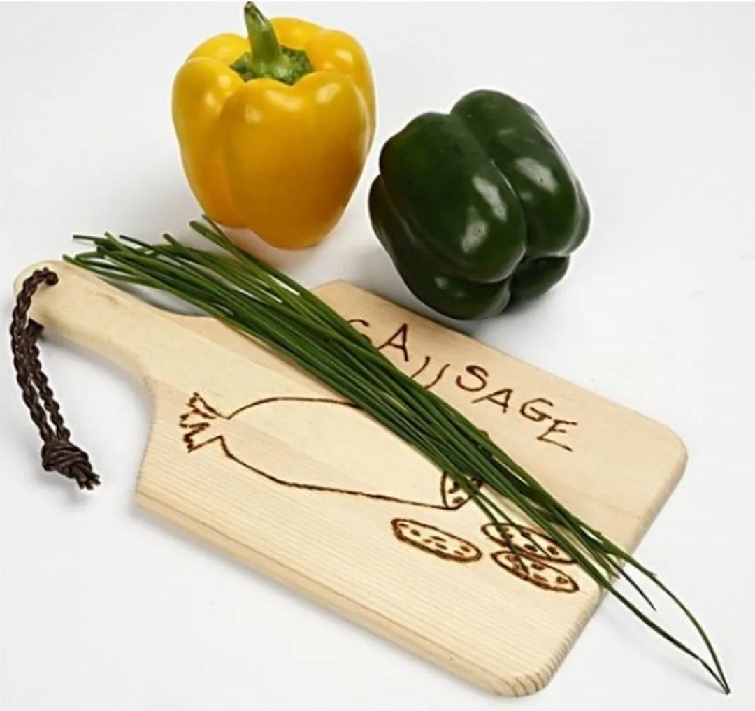 Creativ Company Houten Snijplank 28x14cm - Blank