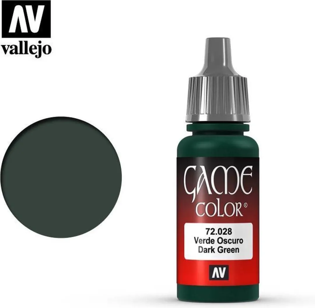 Vallejo Game Color Acrylverf Dark Green 18ml