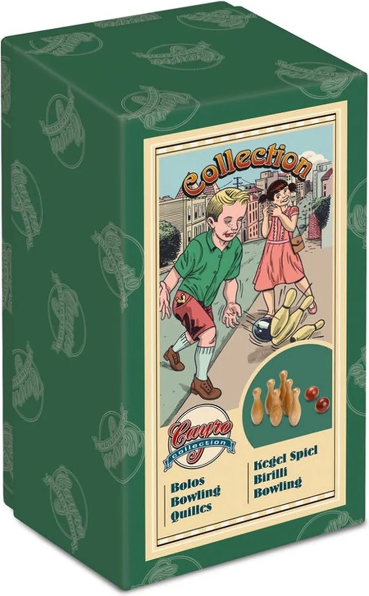 Geronimo Games Cayro Bowling Vintage Miniatuurspel