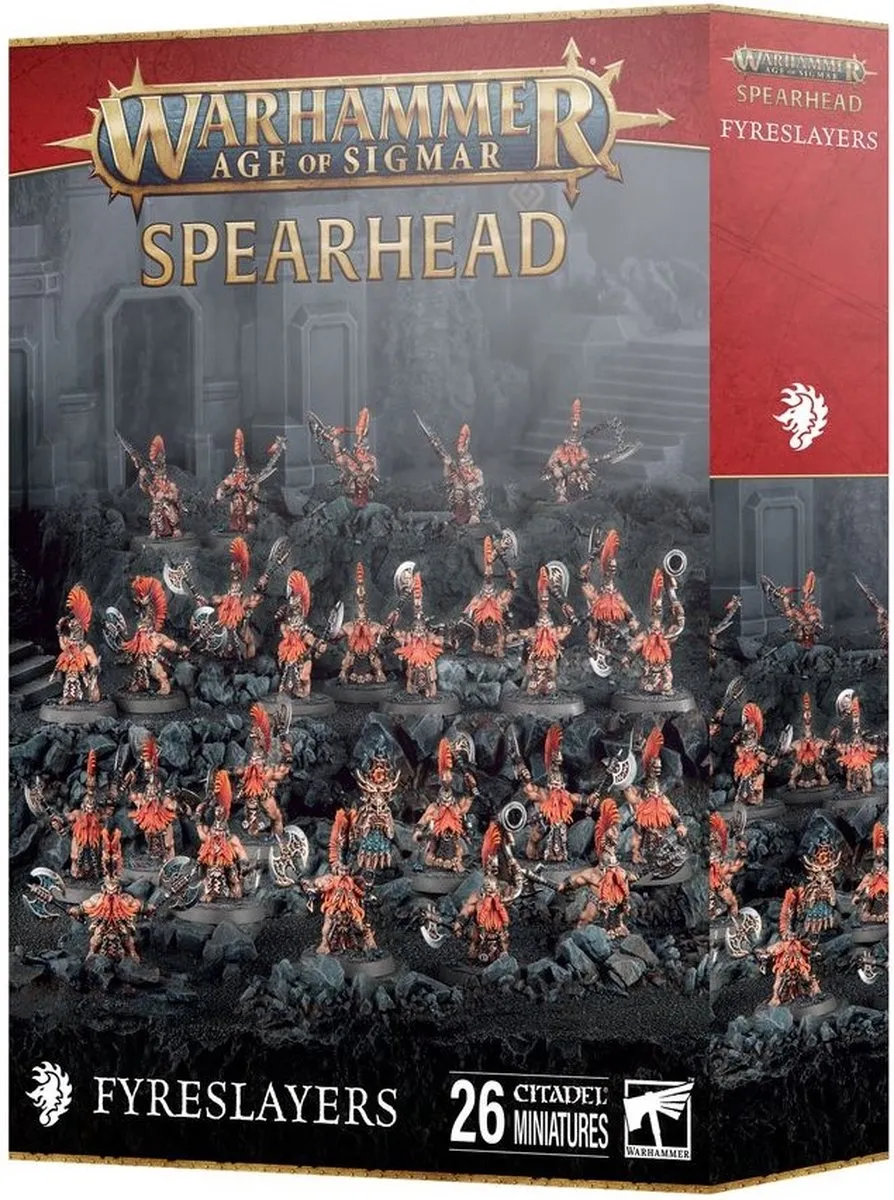 Games Workshop Warhammer Age of Sigmar Fyreslayers Spearhead 70-841